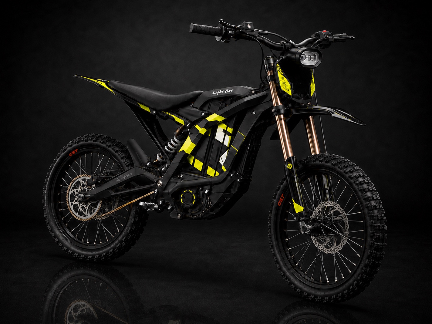 2025 Surron Light Bee X 8kW — Carbon Black