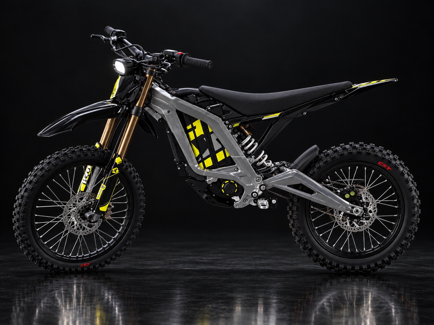 2025 Surron Light Bee X Custom — Full Chrome